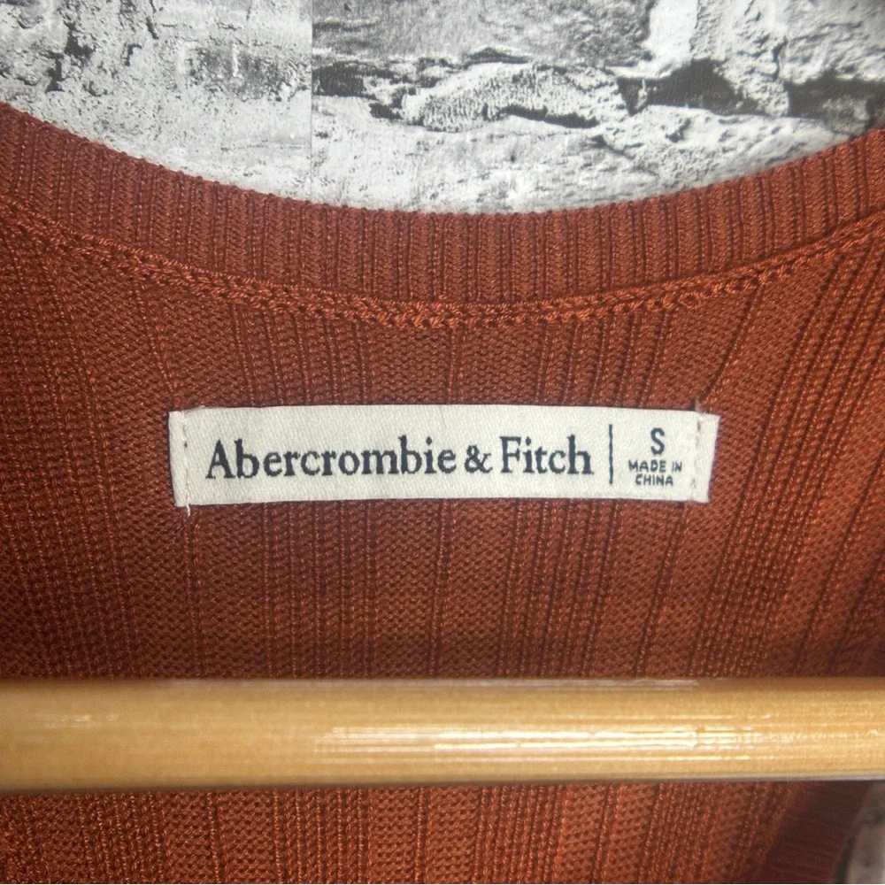 EUC Abercrombie & Fitch Knit Brown BodyCon Sleeveless Dress Size Small